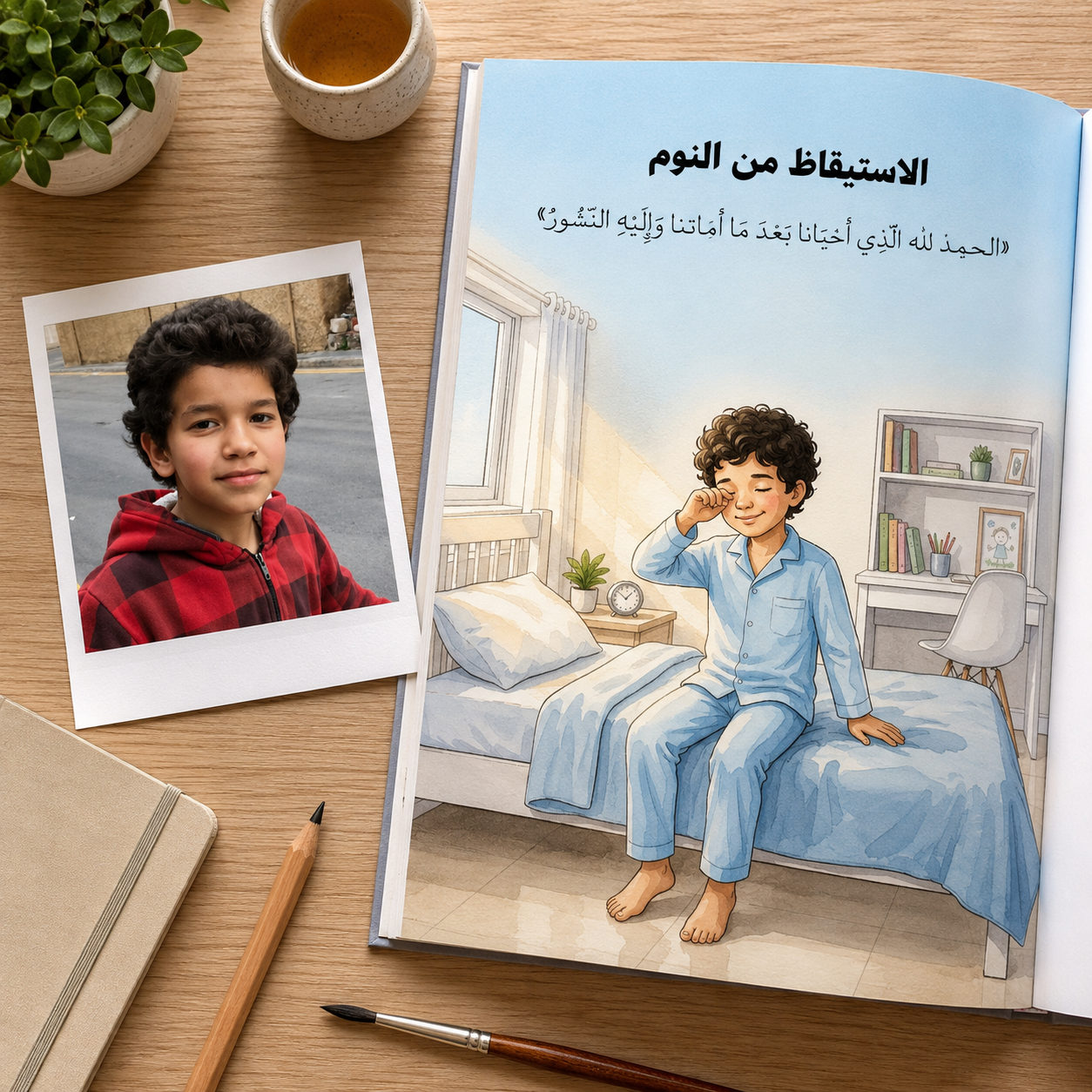📘 حصن المسلم الصغير - أذكاري اليومية المصورة (ملف رقمي للطباعة)